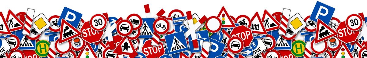 Дорожные знаки фон