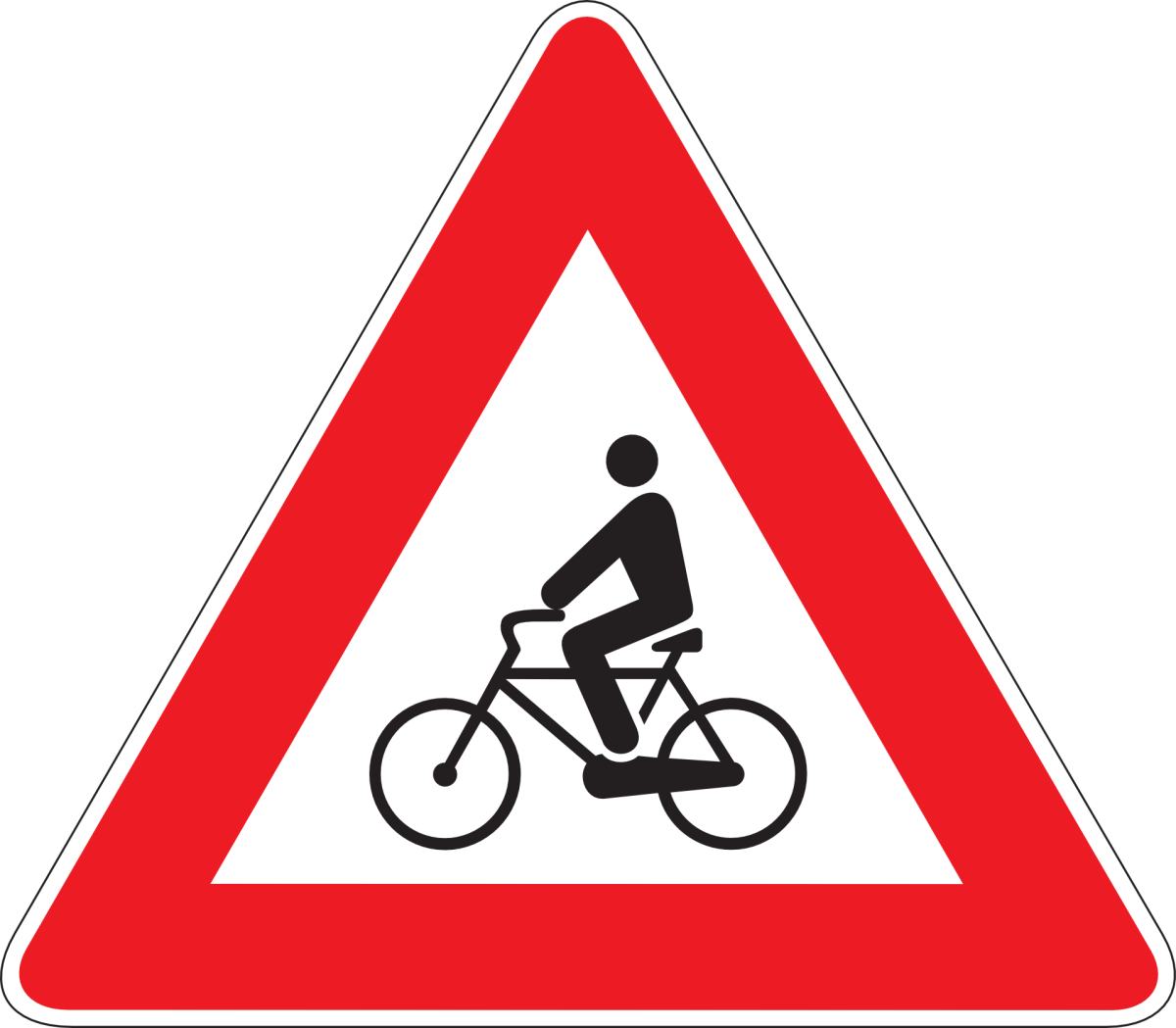 Знак велосипедная дорога