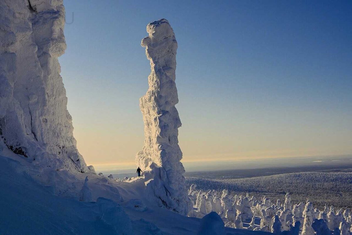 Красивые пейзажи в круге