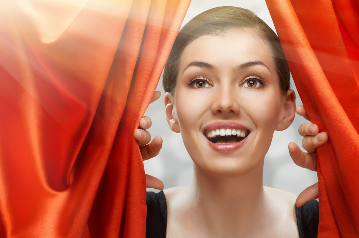 Ребенок в восторге