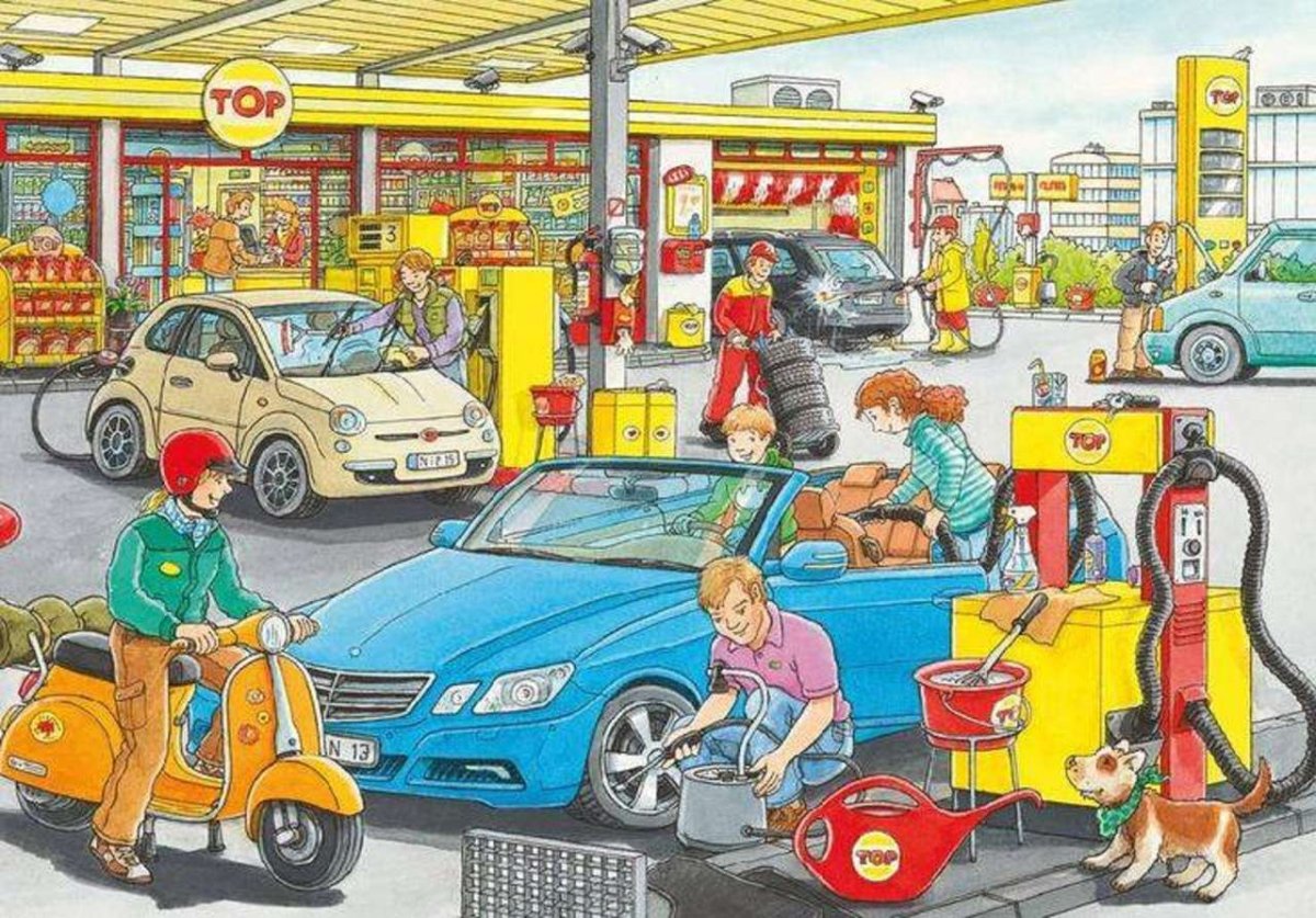 Автомастерская для детей