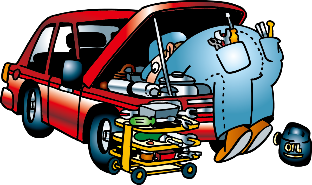 Ребенок автомеханик