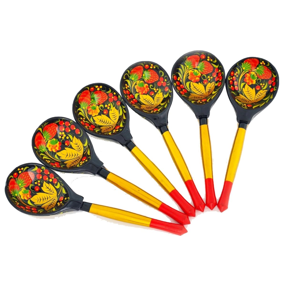 Кудринская роспись Хохлома