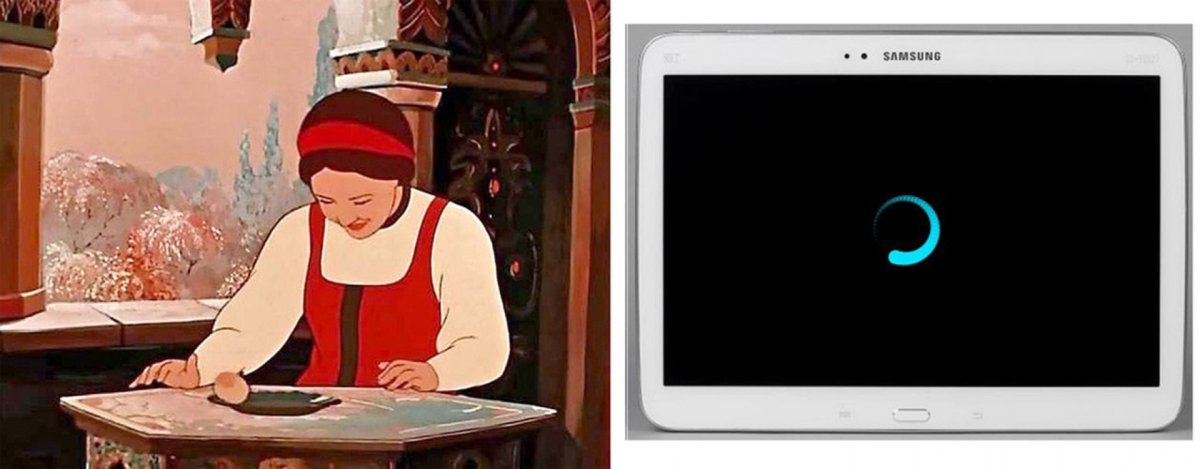 Яблочко на блюдечке