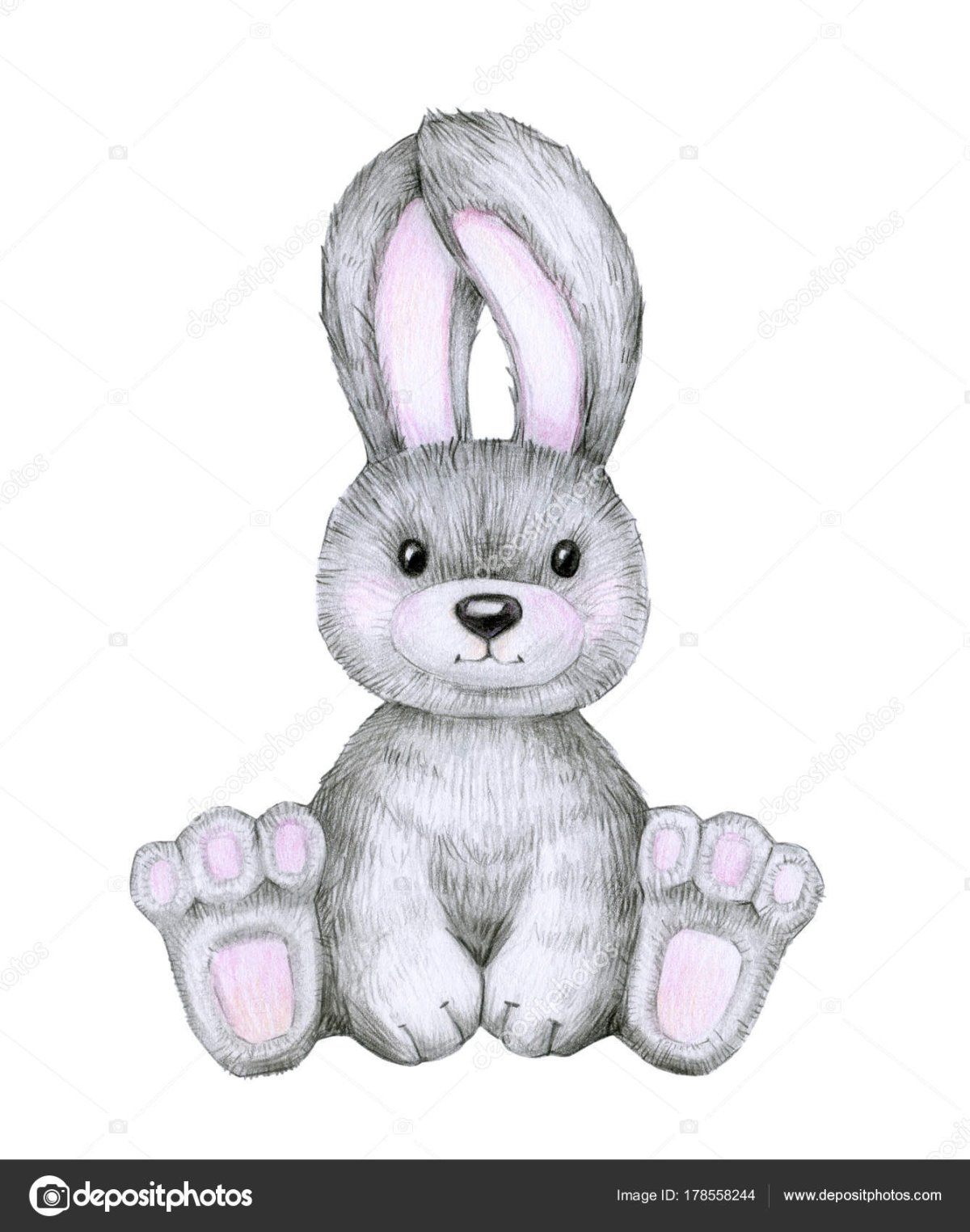 Зайчик сидит