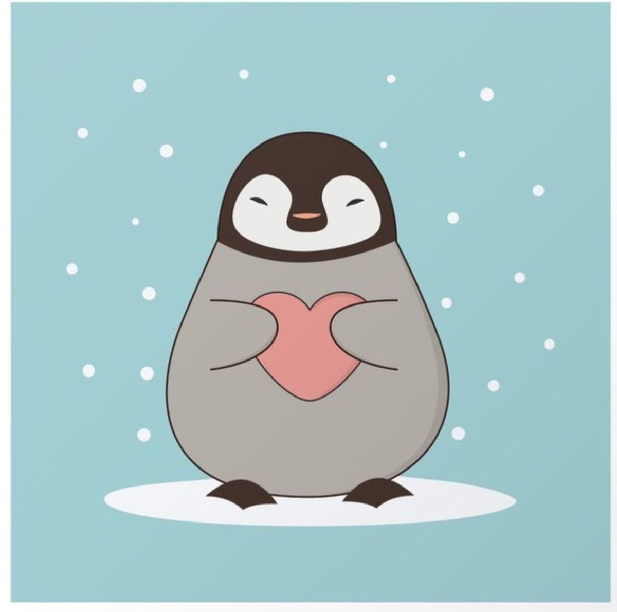 Пингвин арт милый