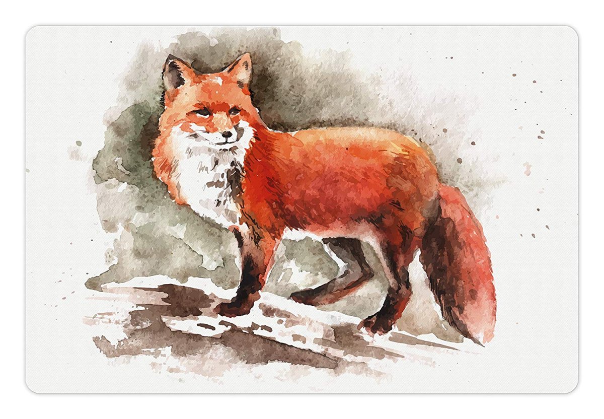 Рисунки лисы для детей цветные