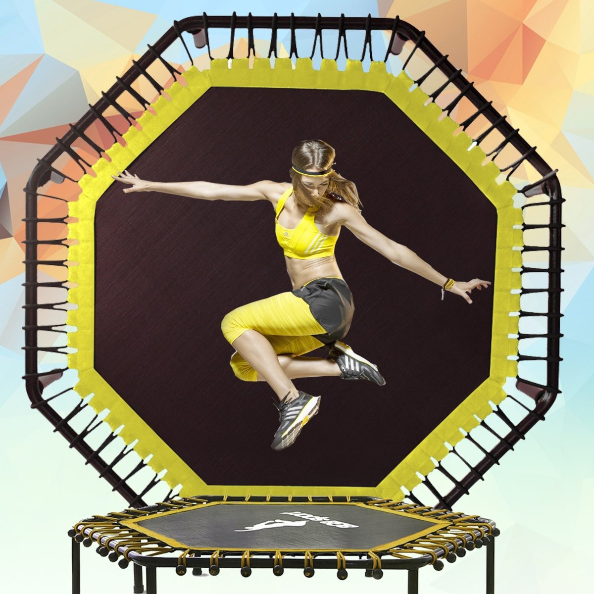 Фитнес на батутах