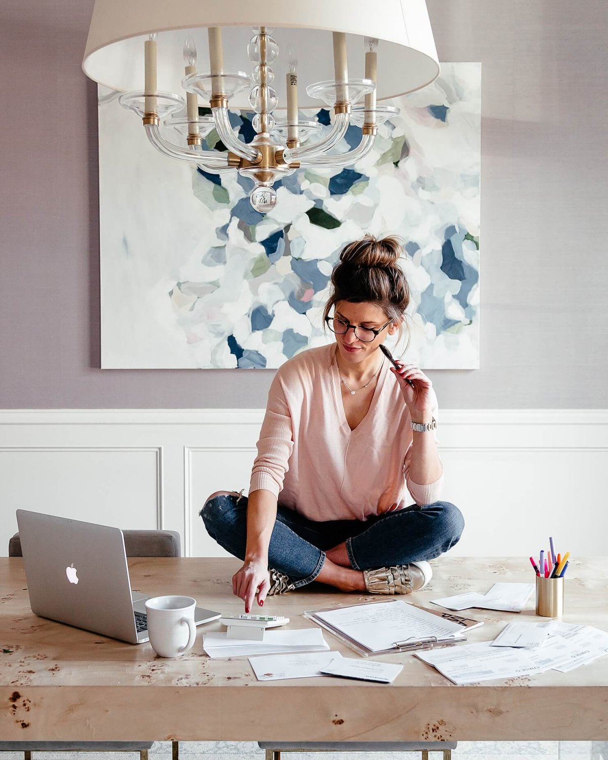 Уставший за компом