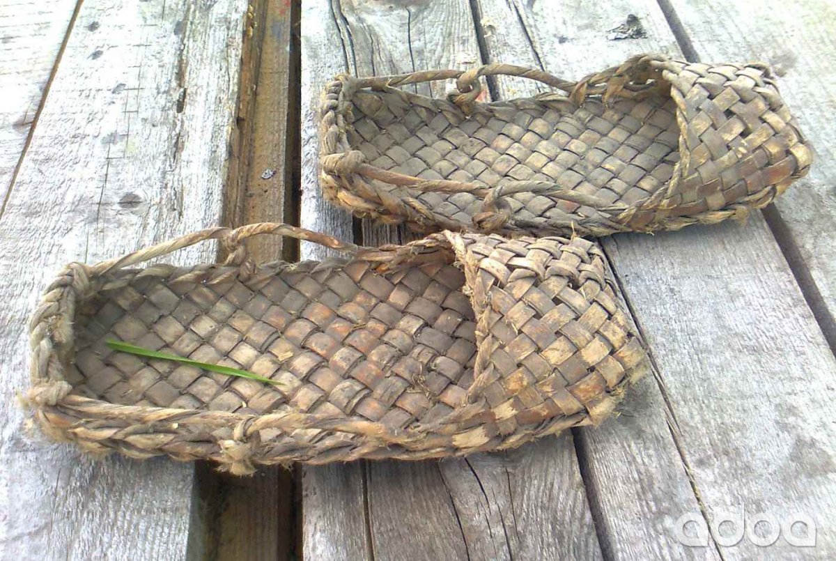 Традиционная татарские лапти