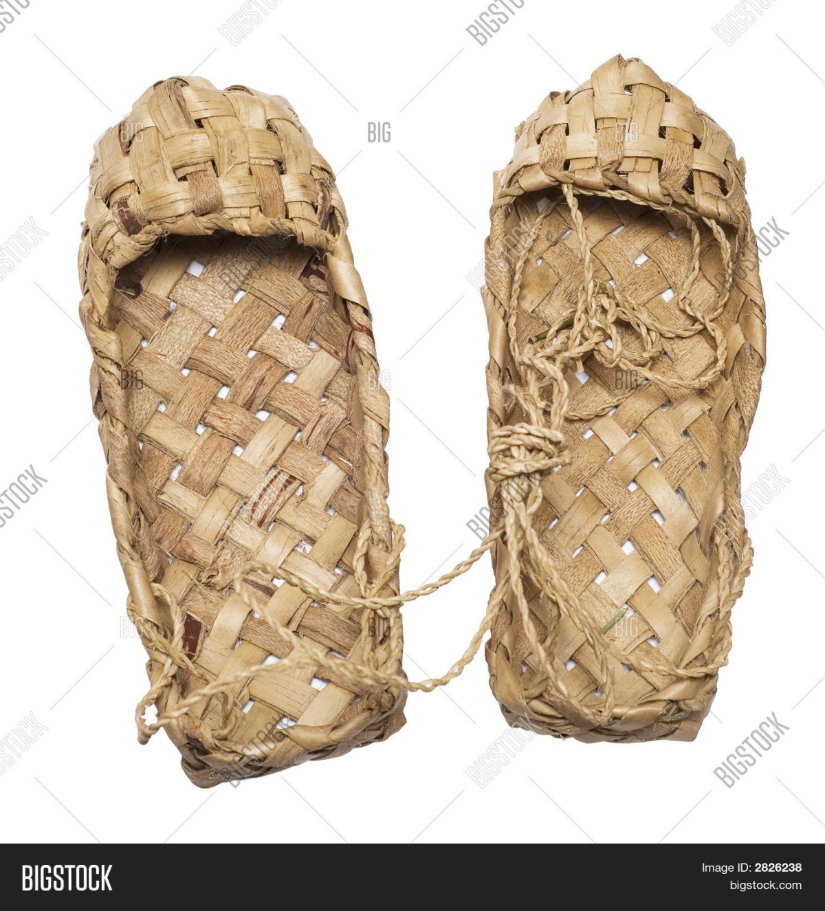 Лапти для раскрашивания