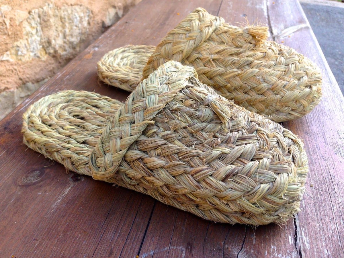 Лапти из ткани