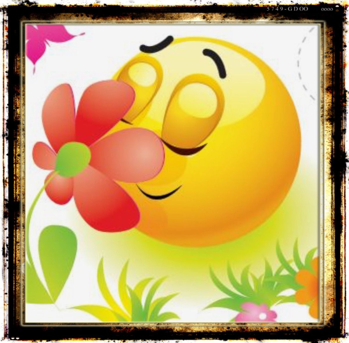 Весенние смайлики