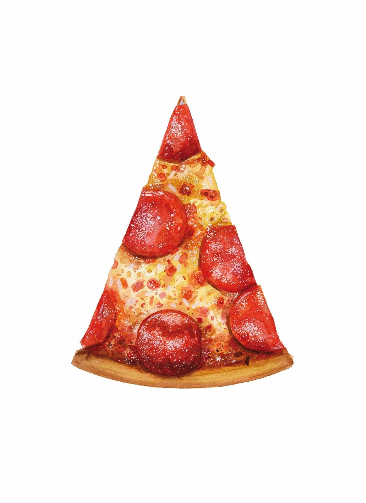 Кусок пиццы