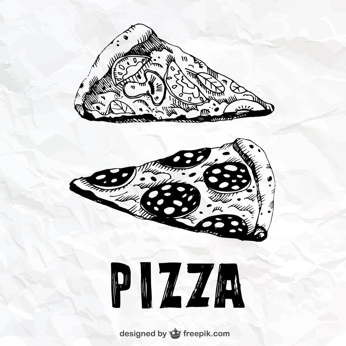 Кусок пиццы