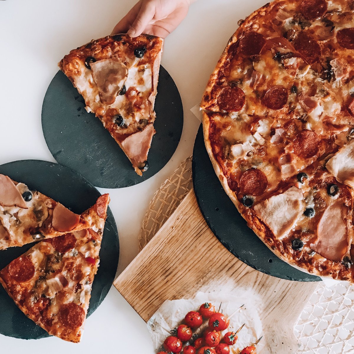 Пицца для инстаграмма