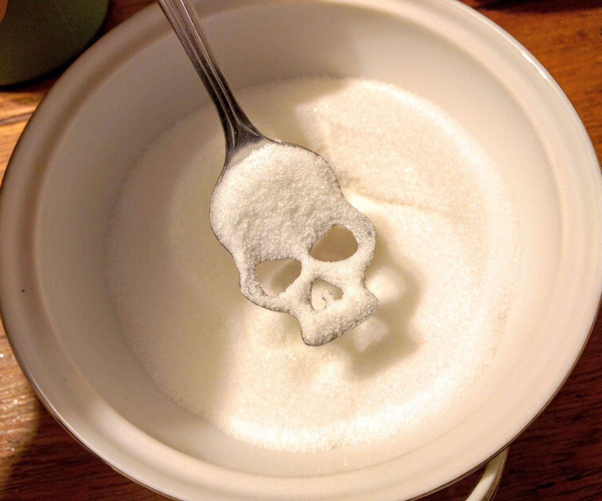 Тарелка в виде черепа