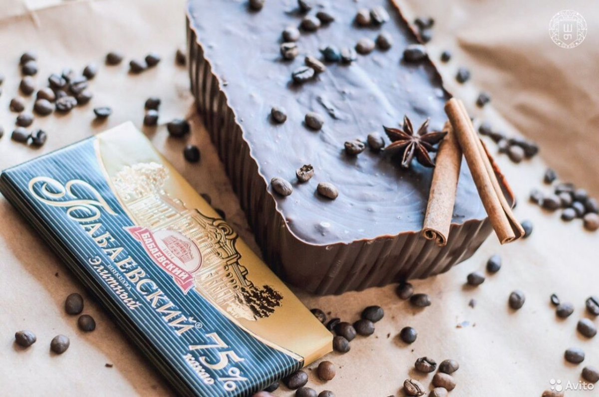 Шоколад в слитках