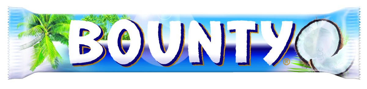 Bounty шоколад логотип