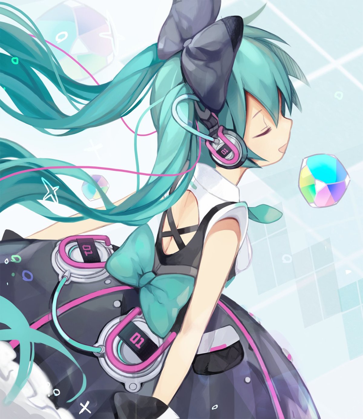 Голова Хацуне Мику