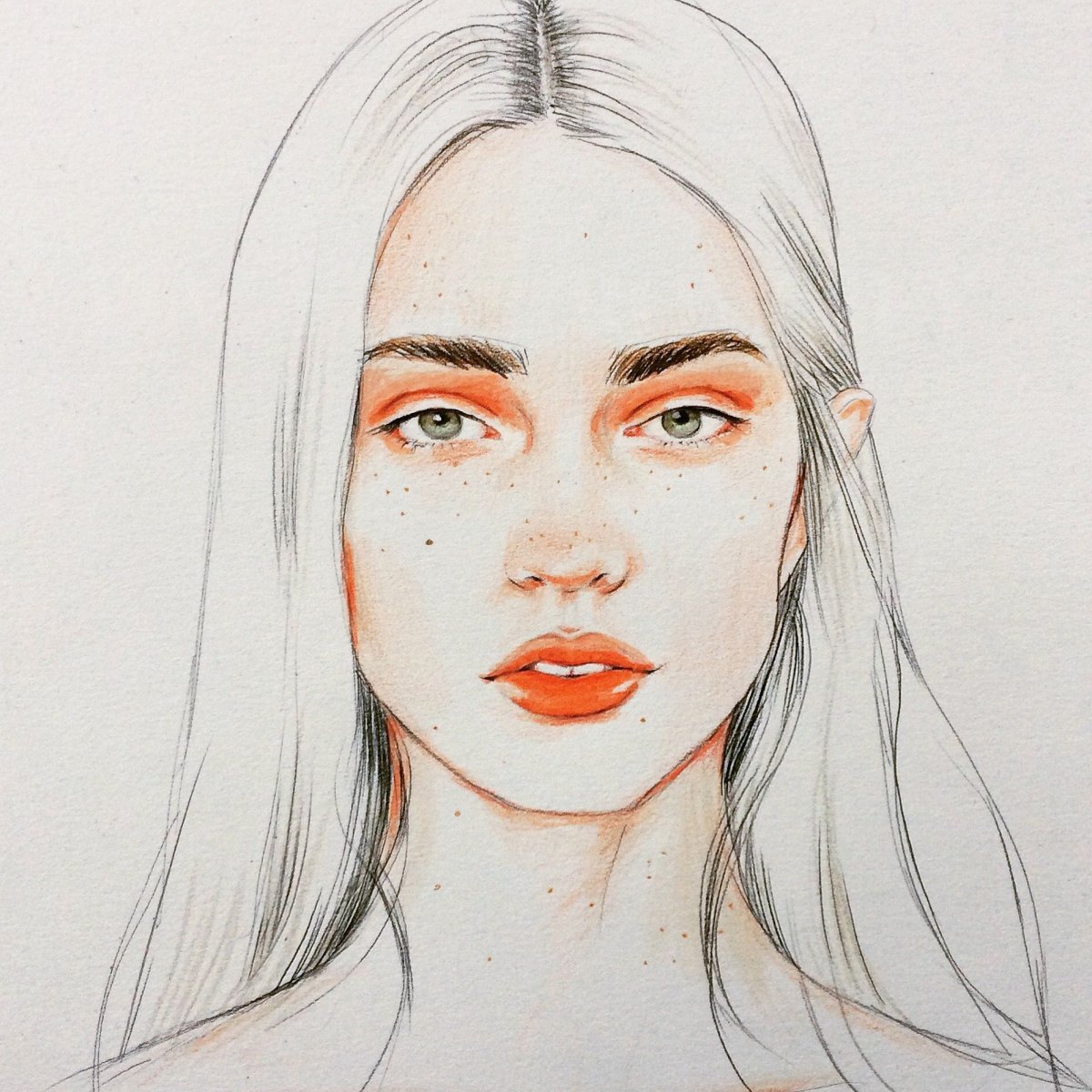 Портрет рисунок