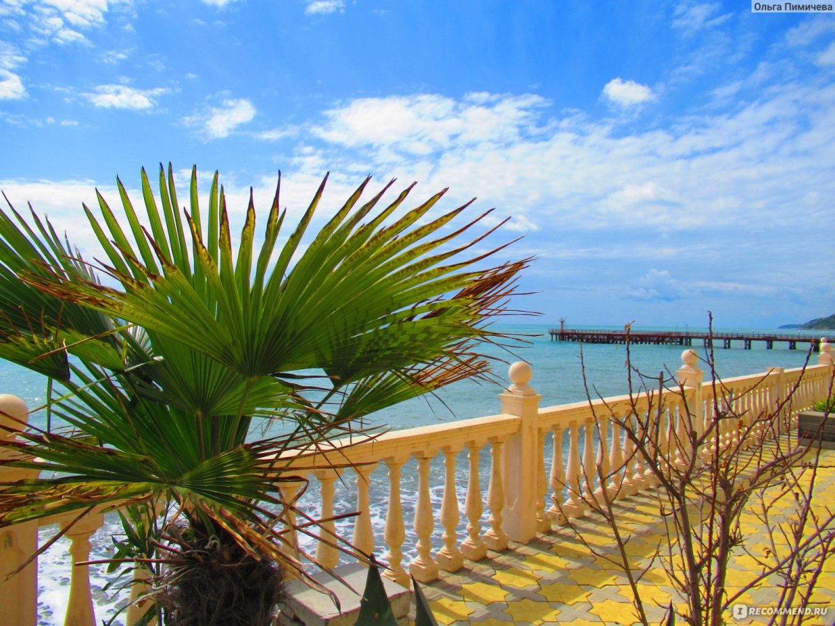 Пляж санатория Ивушка Лоо