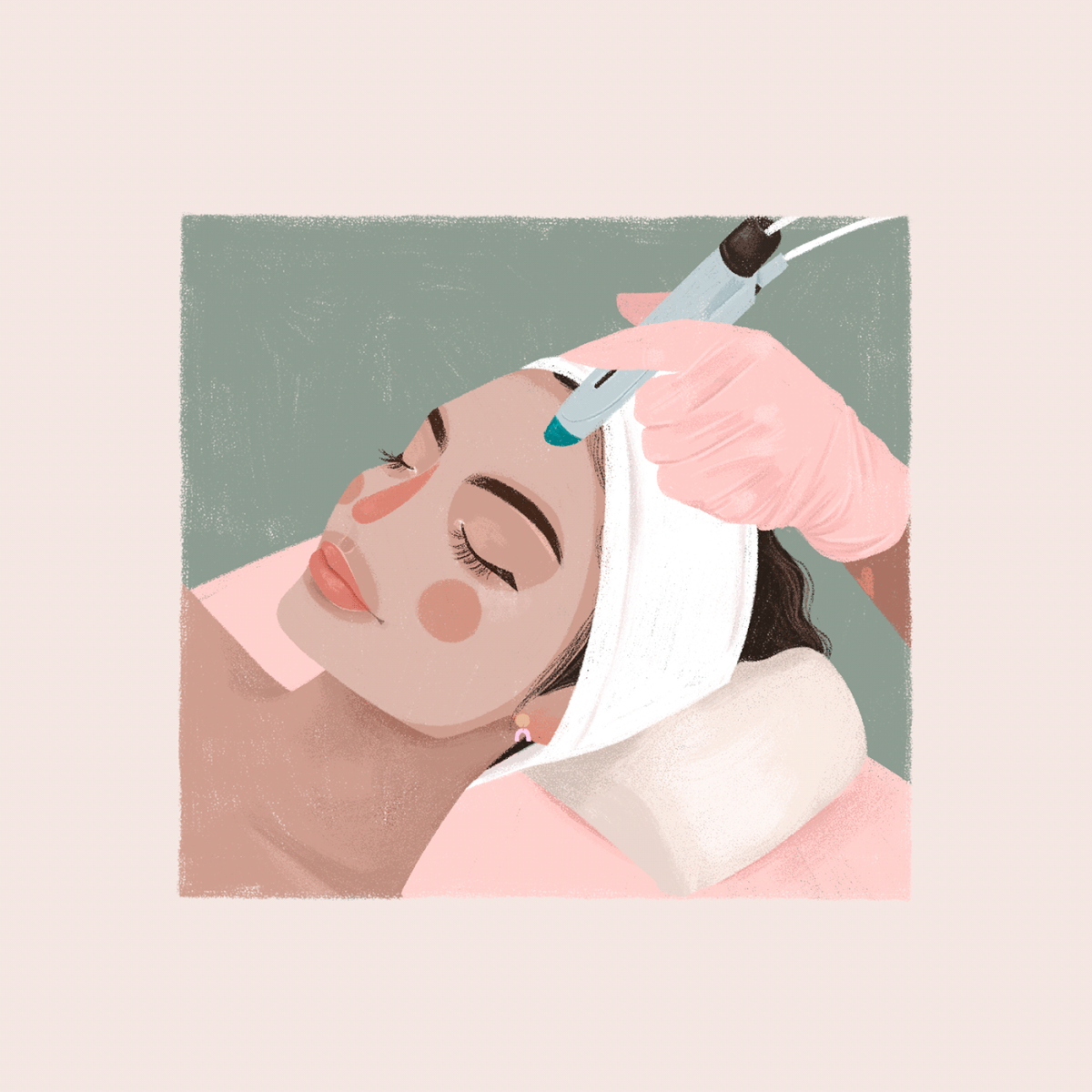 Косметология иллюстрации