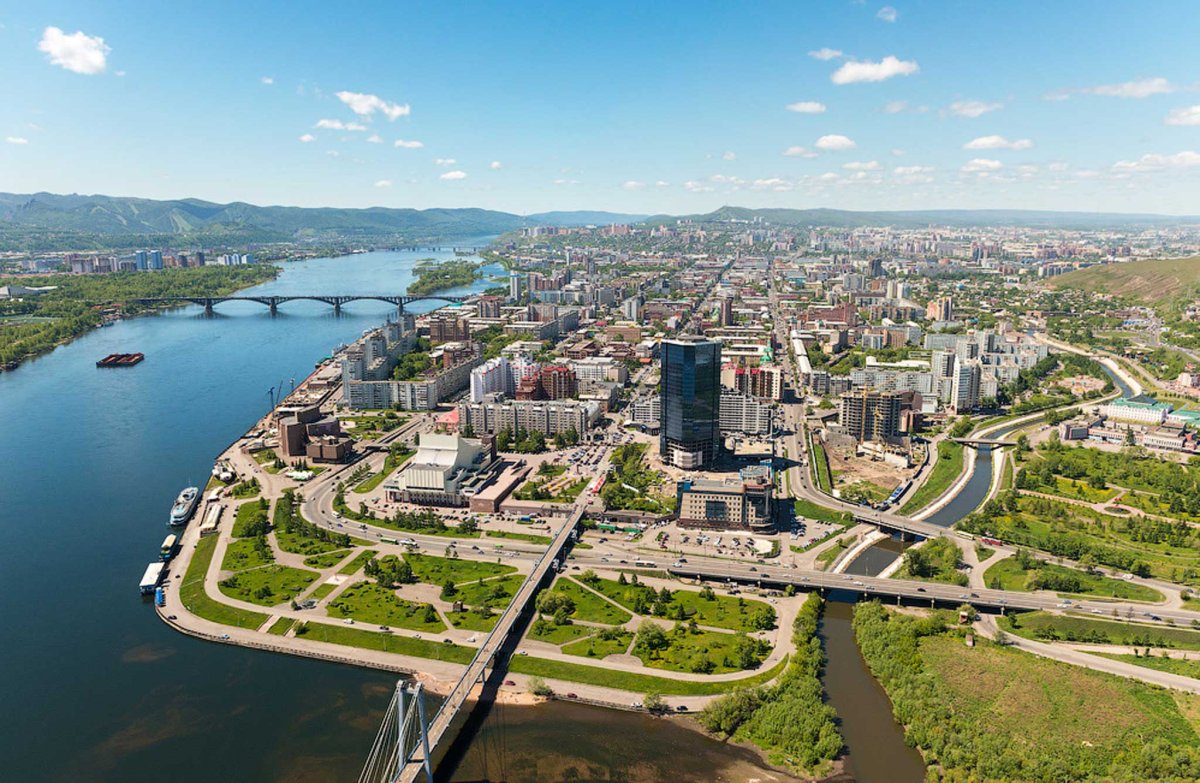 Красноярск столица Красноярского края