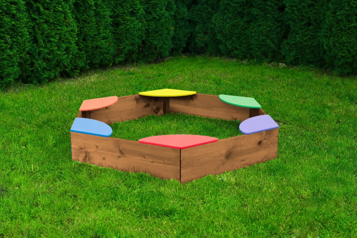 Песочница с крышкой Славушка 120 120 Сава 2