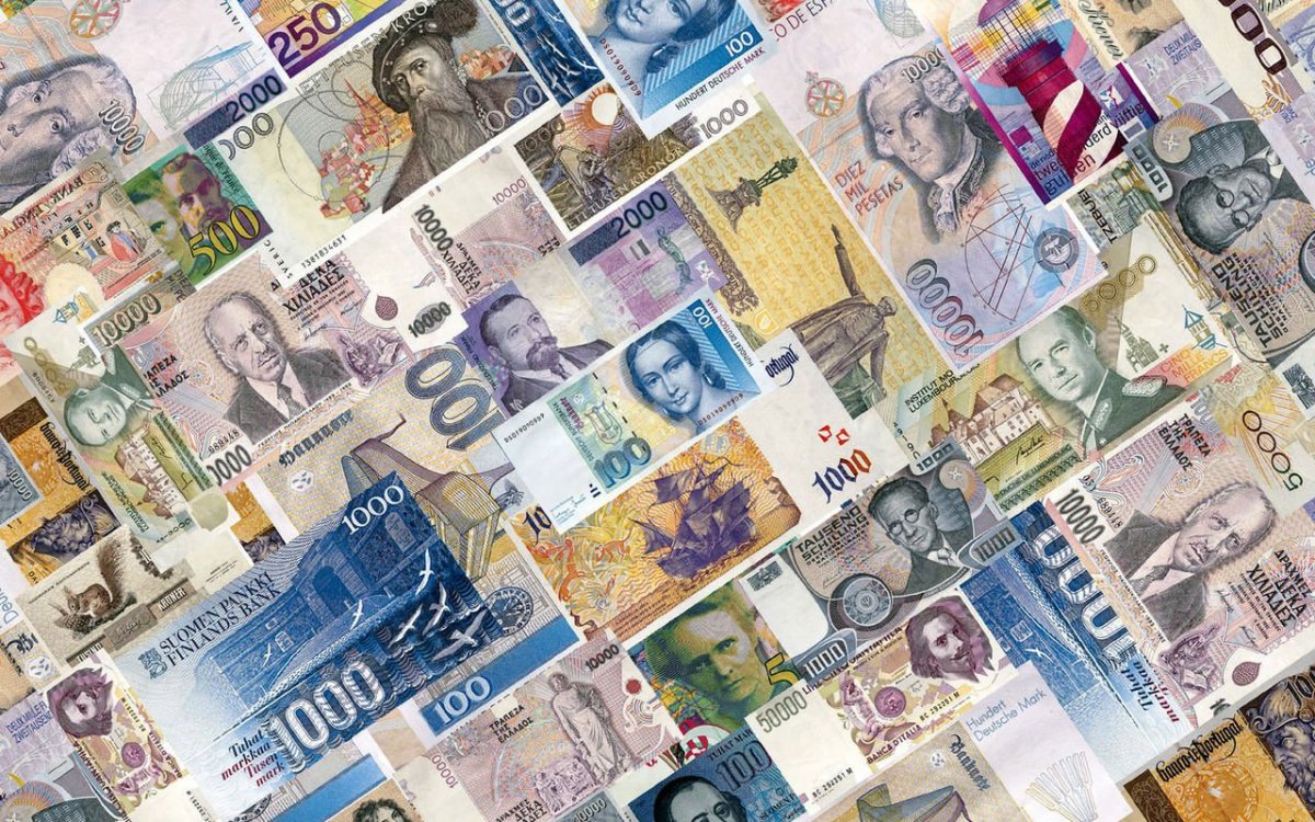 Бумажные купюры мира