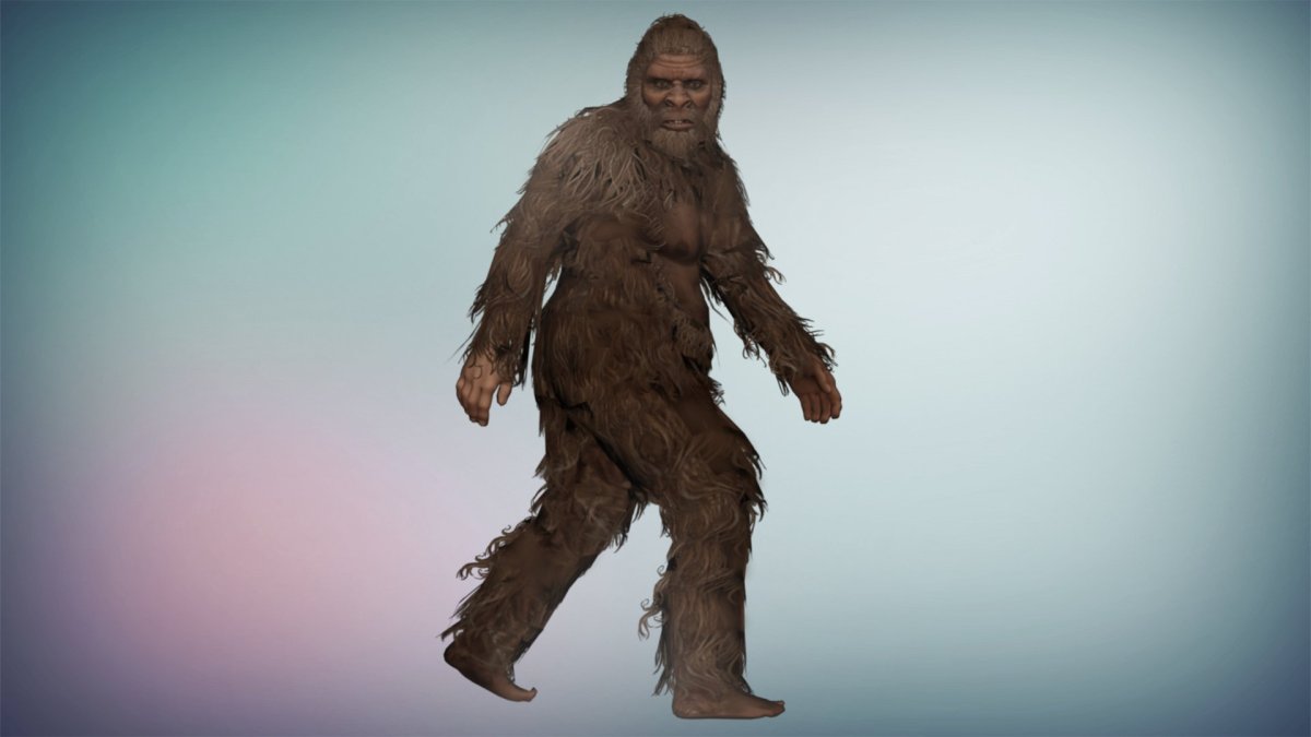 Снежный человек в полный рост