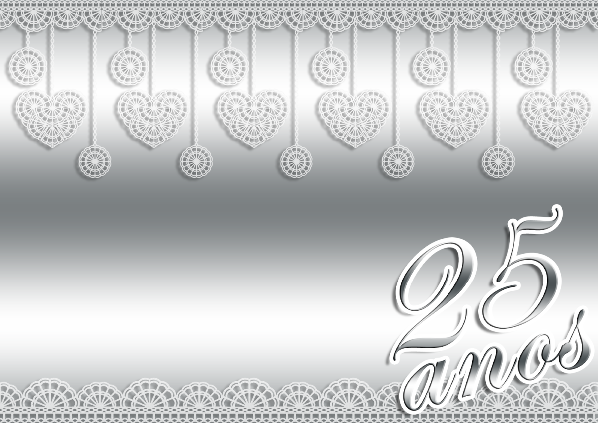 Фон серебряная свадьба 25 лет