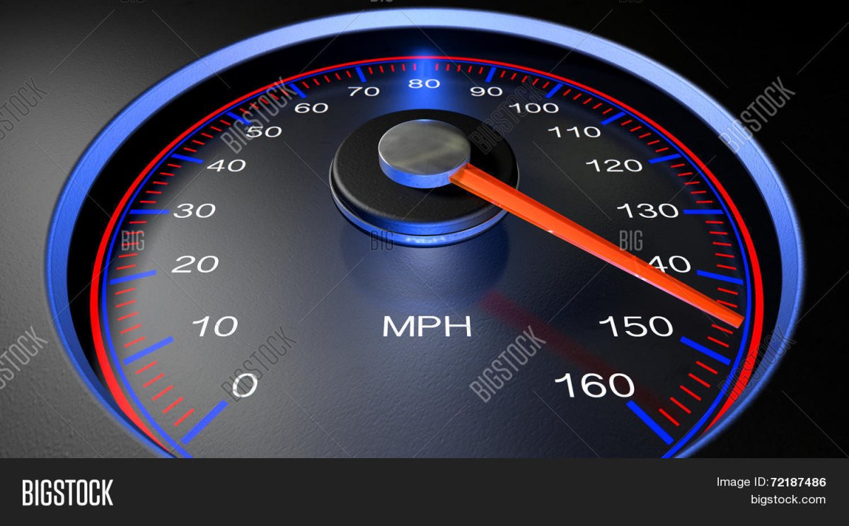 Спидометр черно белый