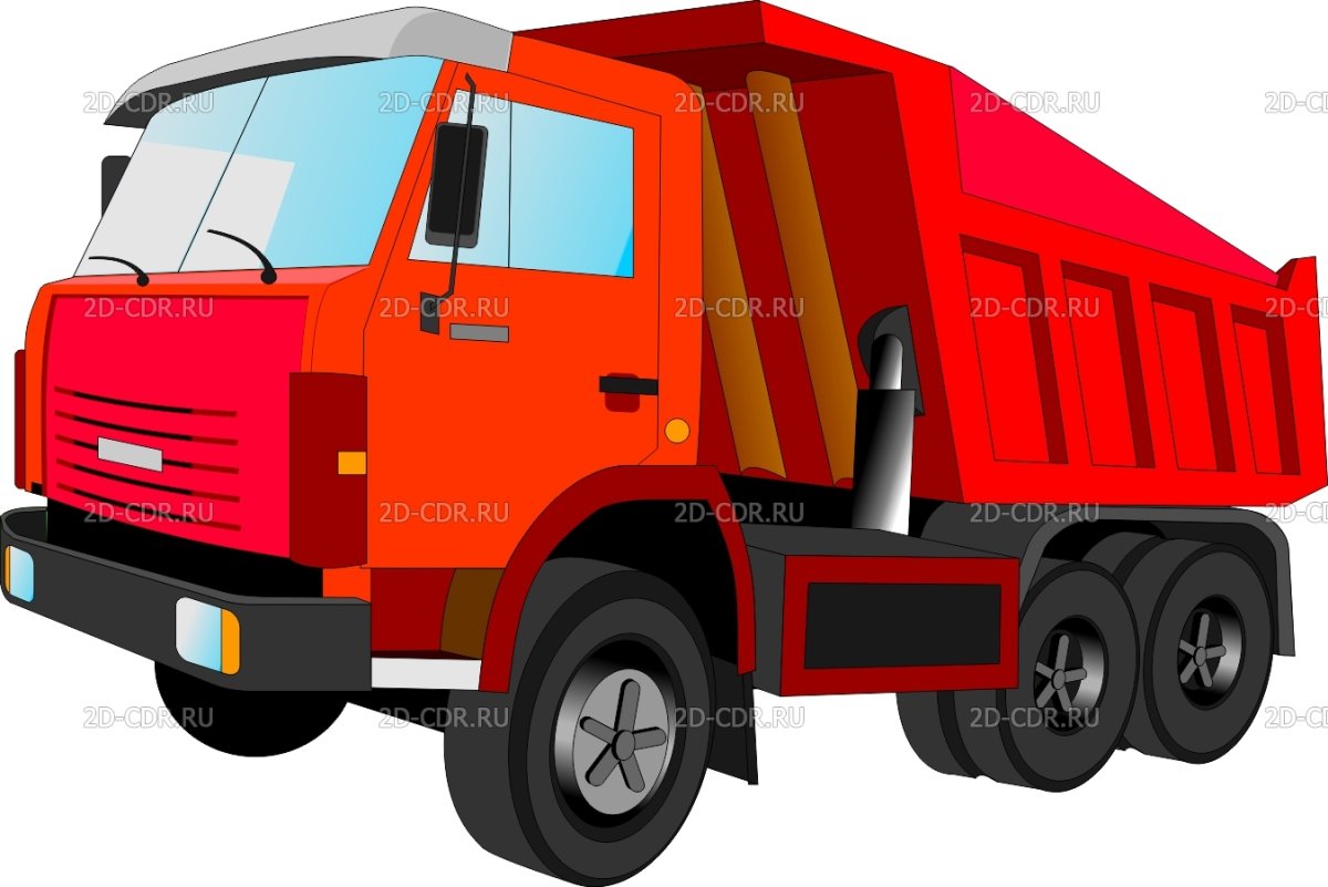 Мультяшные КАМАЗЫ