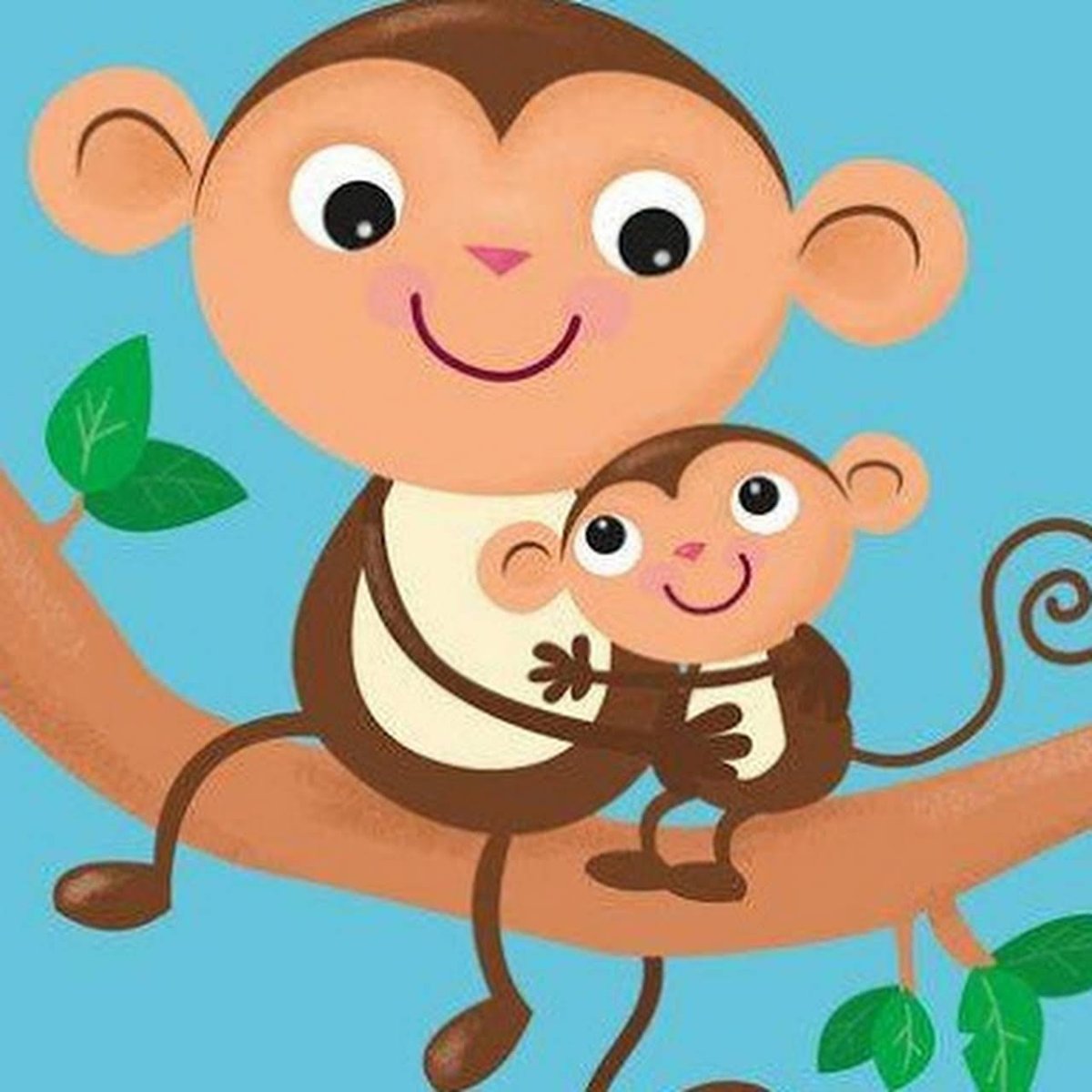 Рисование обезьянка в старшей группе