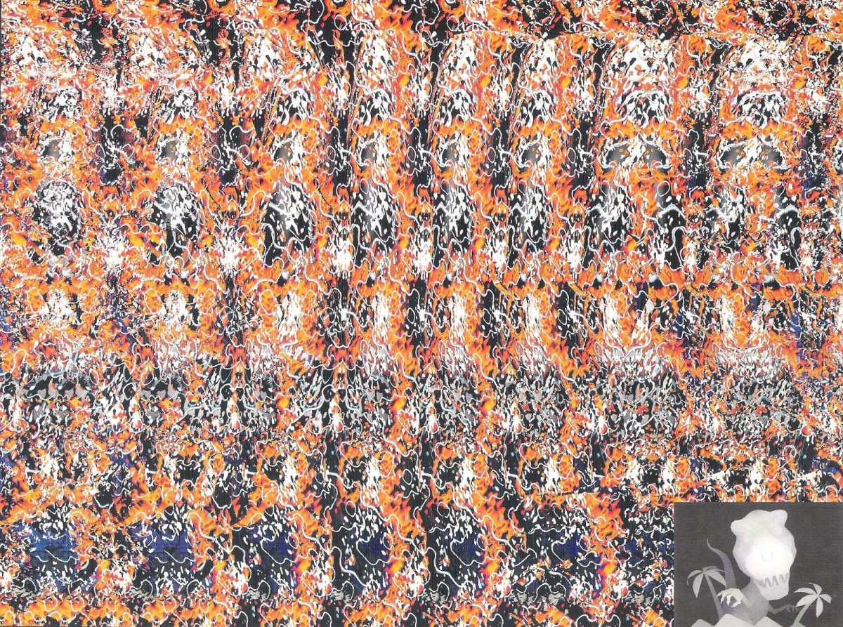 Стереограмма Будда