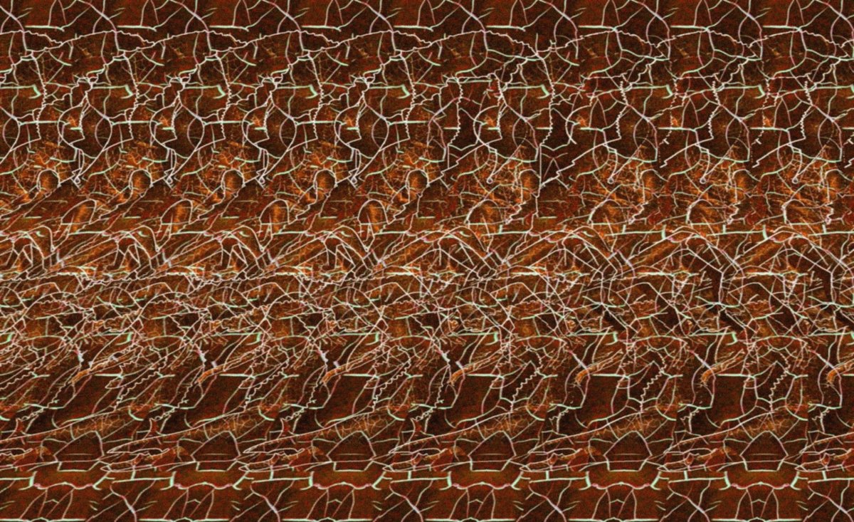 Стереокартинка Скорпион