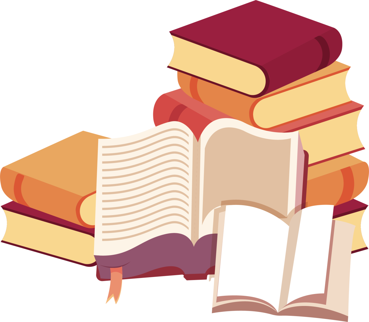 Книжный фон