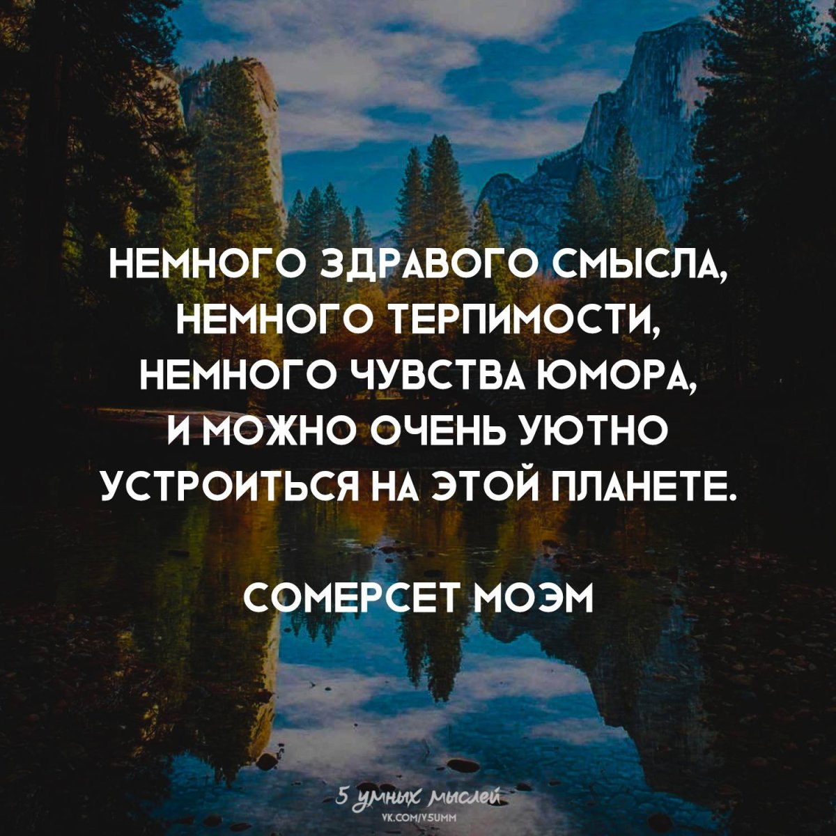 Немного здравого смысла немного терпимости