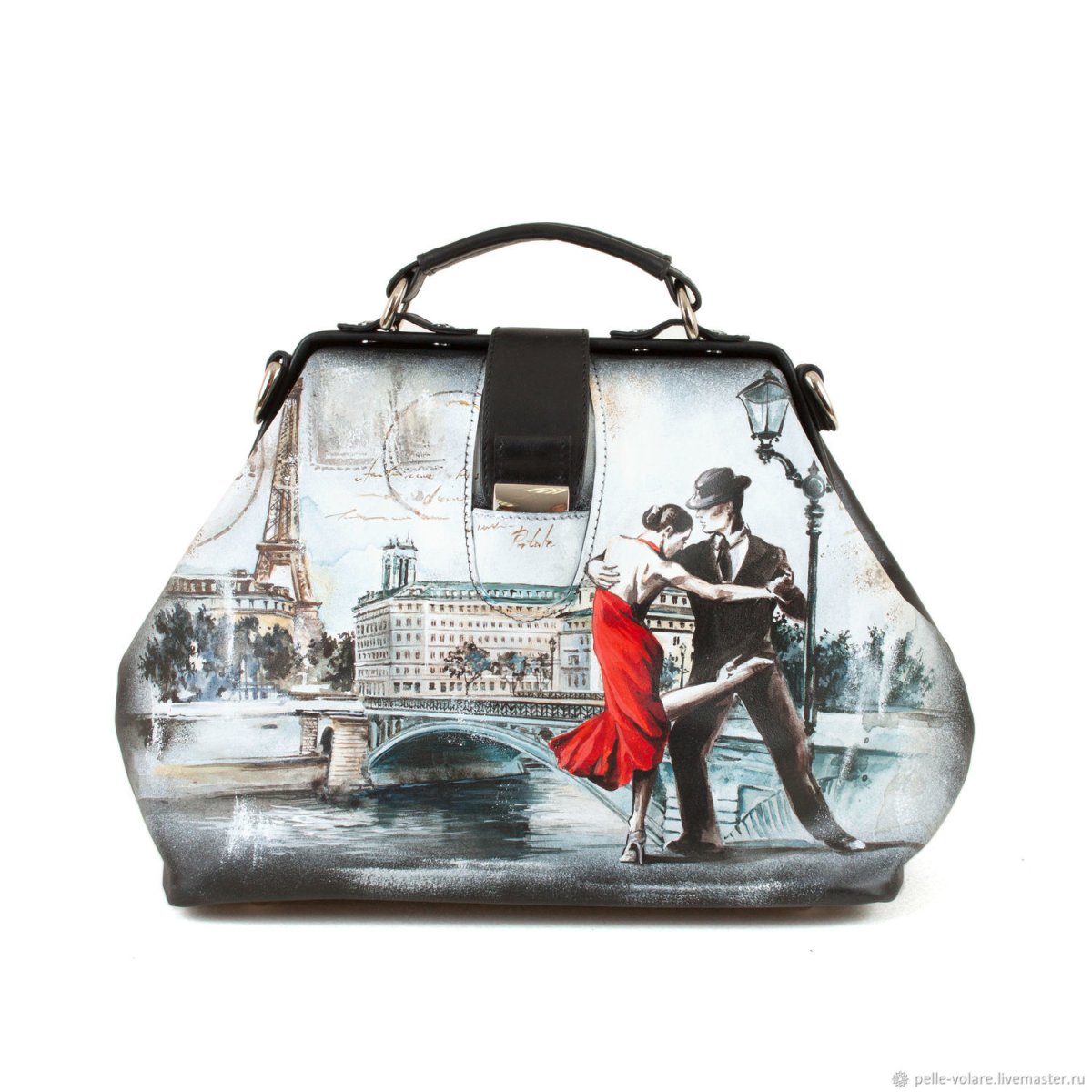 Дамская сумка саквояж