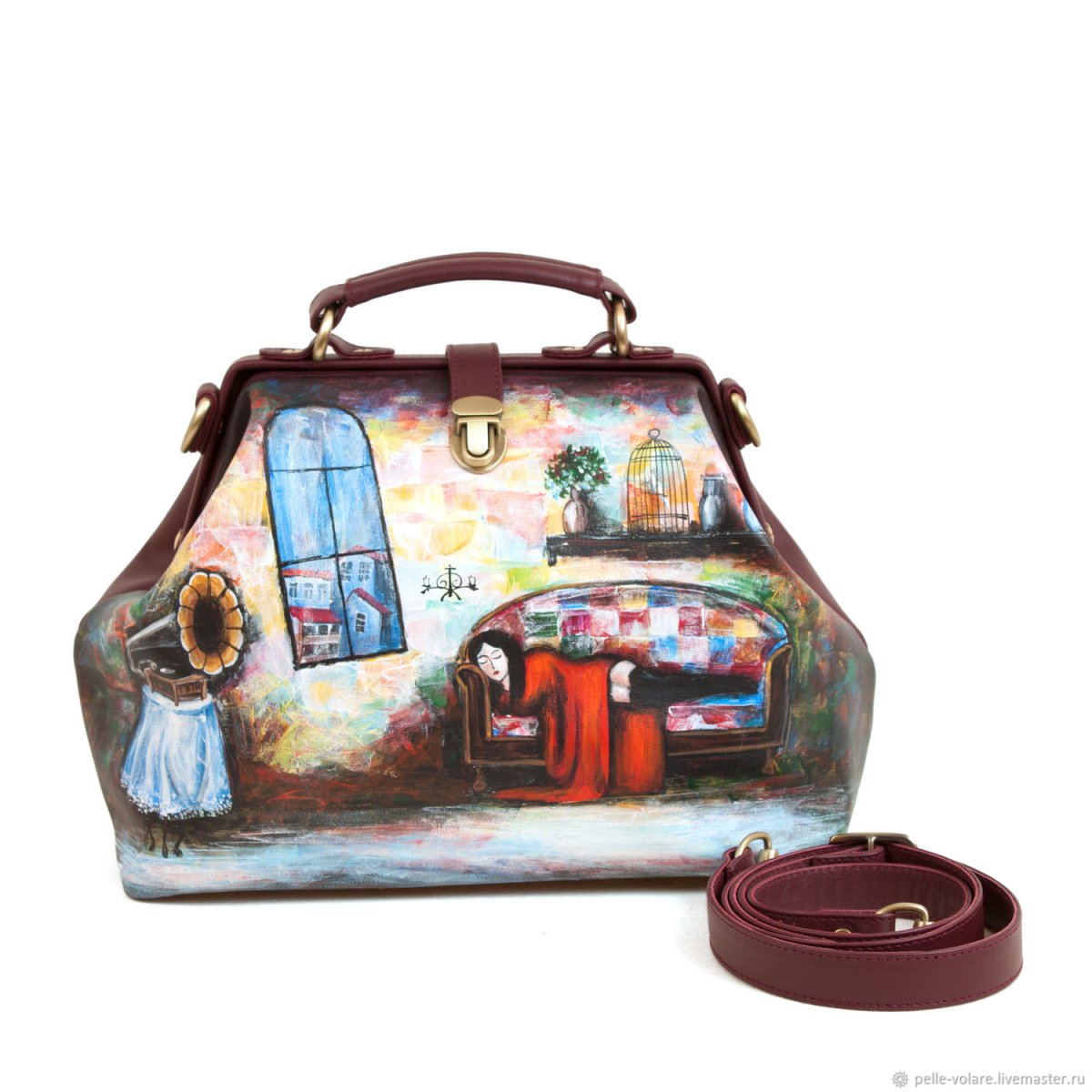 Деревянный саквояж