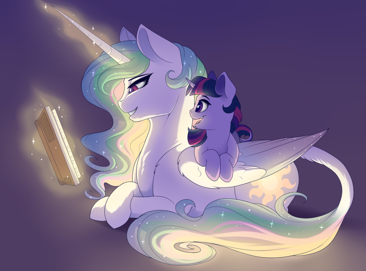 Селестия Луна и Твайлайт