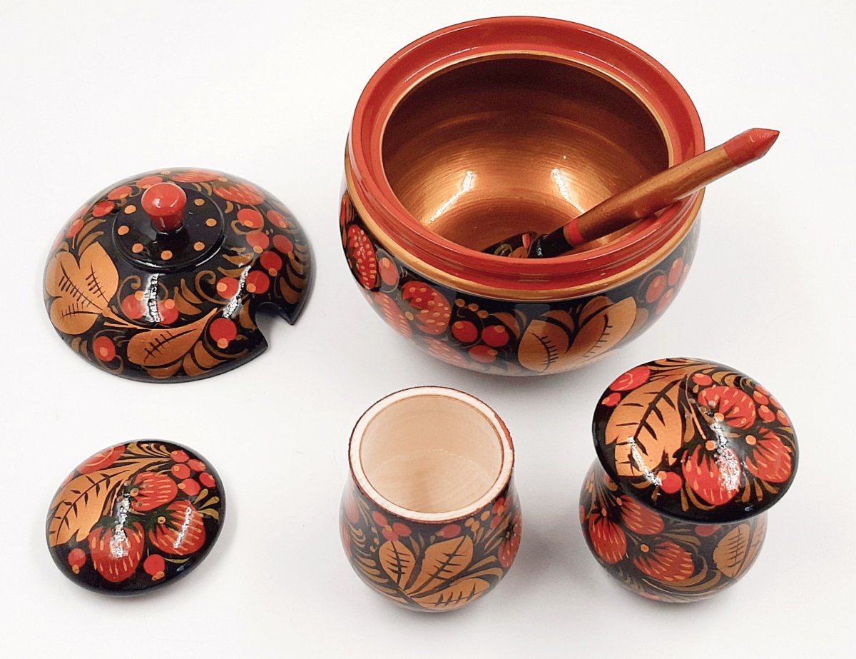 Чашка Хохлома синяя