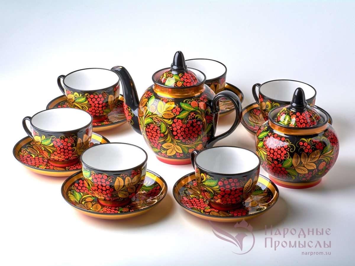 Хохломская супница