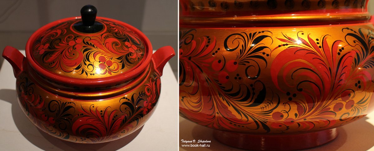 Хохломская роспись в древней Руси