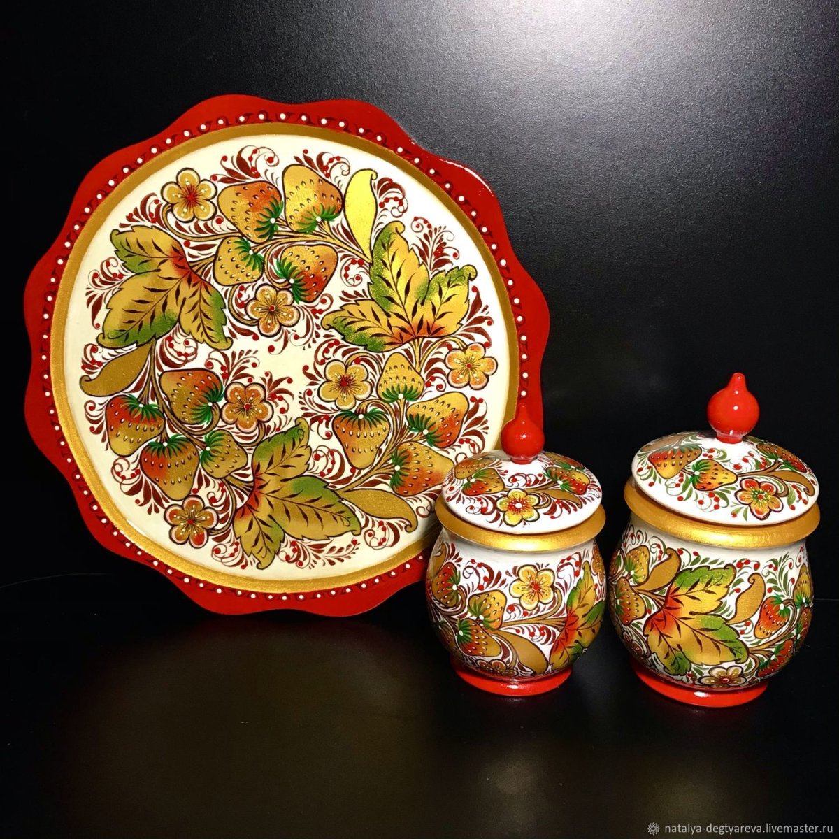 Зимняя Хохлома