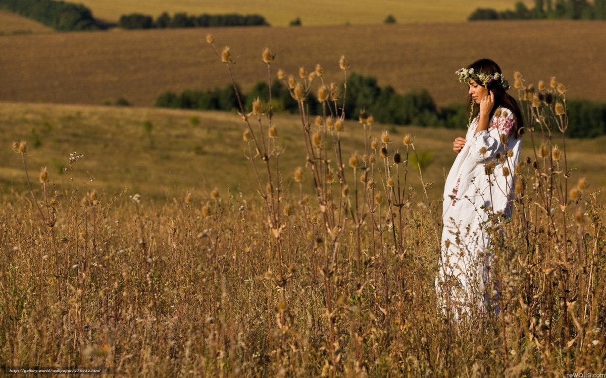 Фотосессия в березах