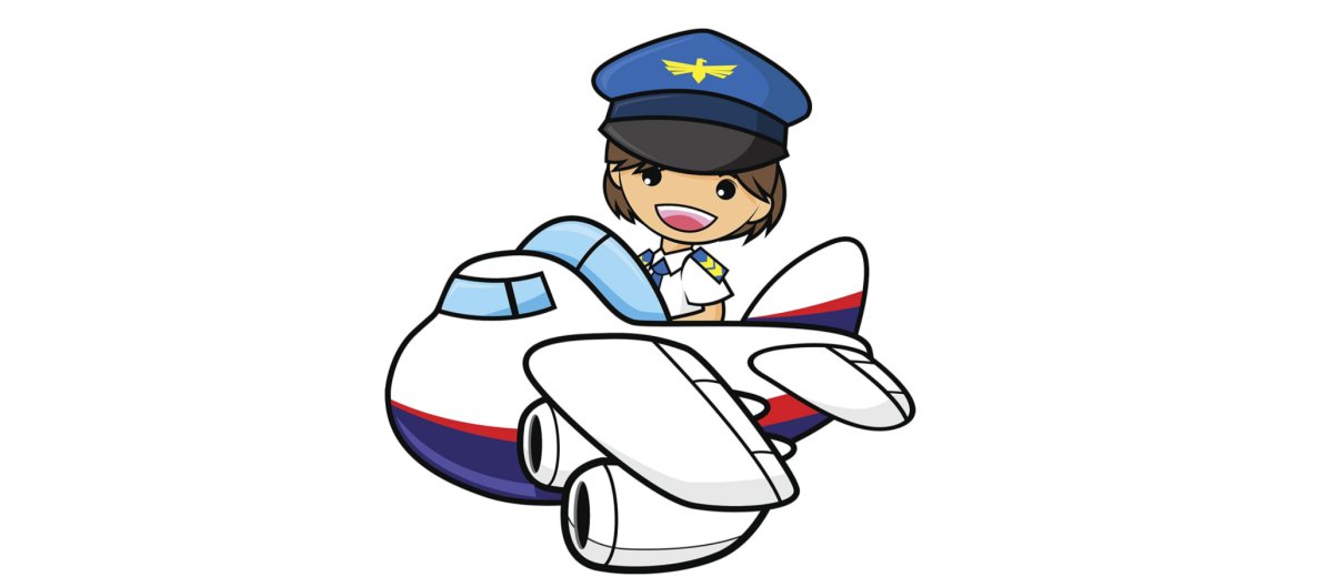 Профессия летчик в векторе