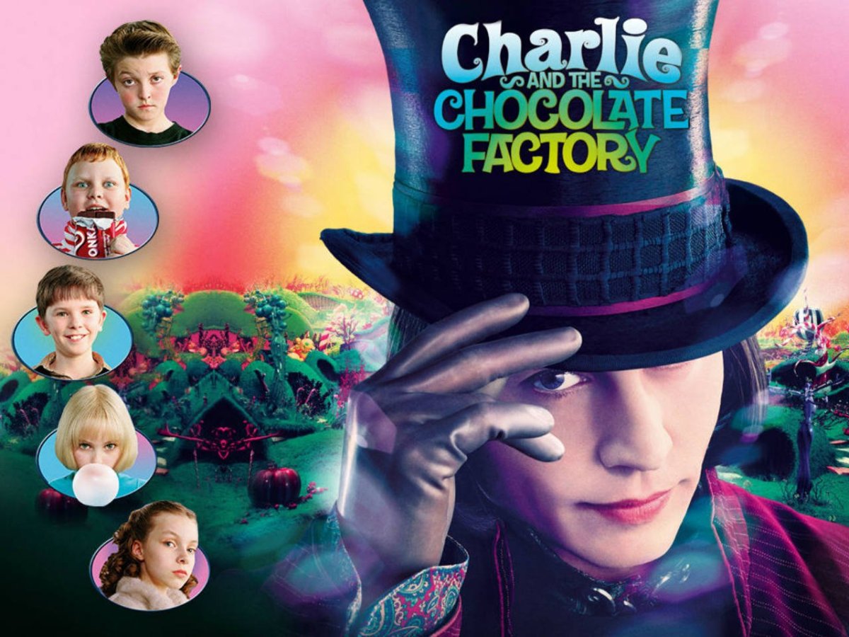 Charlie and the Chocolate Factory 2005 poster