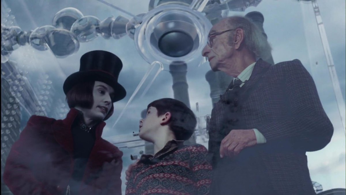 Чарли и шоколадная фабрика тим Бертон 2005